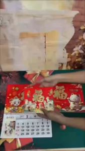100pcs Kalendaryo 2027 Sheep Year Calendar Gold stamping calendar Perfect Giveaway New Years Calendar