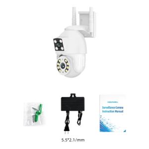 【Platform Optimal First Place】V380 BP3 1080P Dual Lens Security IP CCTV Camera Wireless Outdoor waterproof Full Color Night Vision