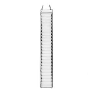 ชั้นวางของม้วนเก็บติดผนังที่เก็บของในม้วนเก็บมีช่องใส่ตัวแขวนแบบม้วนถุงที่แขวนเก็บของ60ช่อง