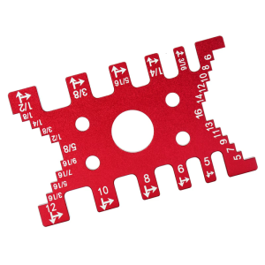 Multifunction Ergonomic Aluminum Mortise Measurement Tool With Adjustable Calibration System For Detailed Crafting Tasks