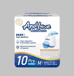 ANDLOVE adult diapers M/L/XL/XXL (40pcs/4pack) adult pull-up pants leak-proof