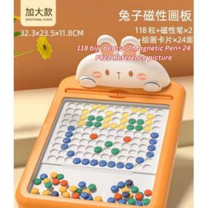Kid Creative Magnetic Drawing Board 儿童磁性画板兔子款 Boost Focus & Creativity 提高专注力 新款儿童画板