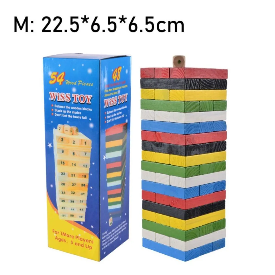 WTRY For Children Kids Creative Children Early Education Game Blocks Puzzle  Stack Toy Children Boy Gift