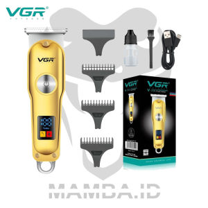 Trimmer Rambut VGR V-290 Professional Pangkas Rambut Lcd Display