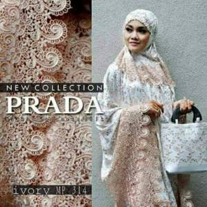 Mukena Prada ivory Milo