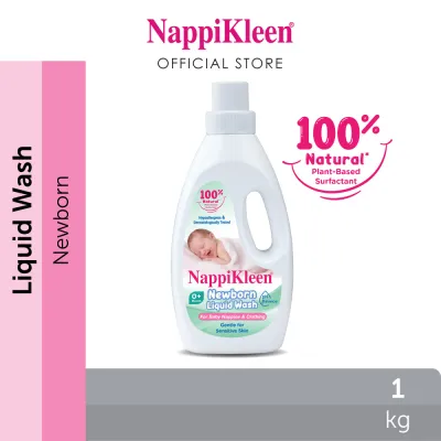 Nappikleen Newborn Liquid Wash 1KG
