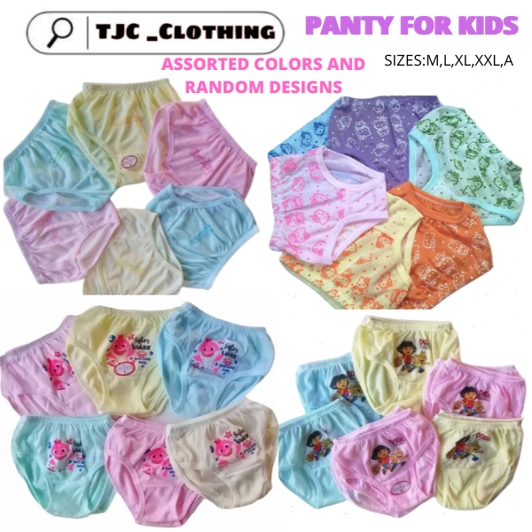 Original 6pcs CCP SOEN Panty For Kids Available All Size Random