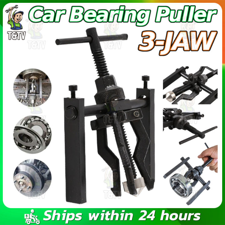 3Jaw Pilot Bearing Puller Inner Wheel Gear Extractor 1535mm Bushing Remover Tool Kit Lazada PH