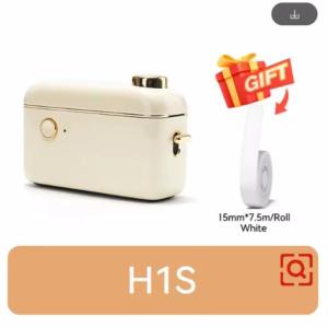 Niimbot H1S Mini Portable Thermal Printer For Stickers Adhesive Label Maker With Continuous Label waterproof stickers giveaways for kids mini printer
