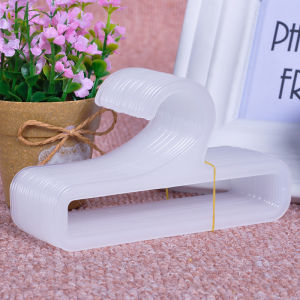 Rectangular Multifunctional Hanger Plastic Short Size Scarf Tie Towel Rack Anti-slip Wardrobe Organizer Shelf