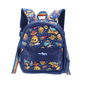childrens schoolbag baby shoulder backpack boys blue Planet Dinosaurs kawaii1-4 years 11 inches