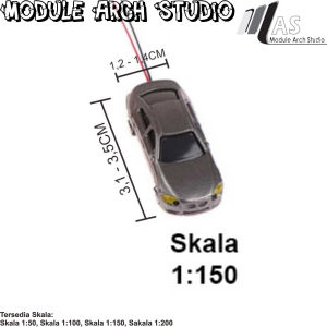 Miniatur Mobil Nyala - Maket Mobil