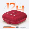 Tribit Stormbox Micro 2 Portable Speaker : Bluetooth 5.3 Deep Bass 90dB Loud Sound IP67 Waterproof Small Speaker Built-in Strap, 12H Playtime Long Battery Powerbank for Outdoor Camping Biking, 120ft Bluetooth Range TWS Pairing. 