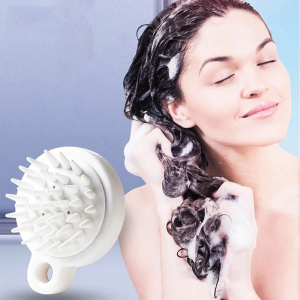 Charming women Soft Silicon Shampoo Brush Scalp Massage Comb Detangle Hair Brush Wet Curly Healthcare Comb Scalp Hair Care Tools