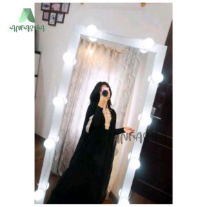 DRES KAFTAN WANITA CERUTY BABYDOLL KOMBINASI PAYET BY TOKO ANFASHA