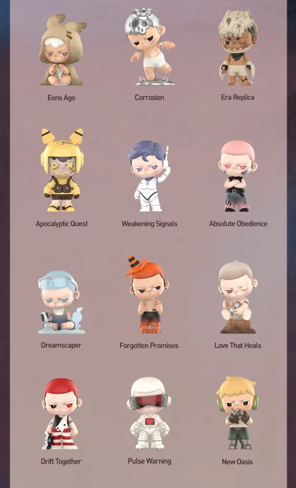 POP MART KUBO City of Sunset Series Figures Blind Box | Lazada