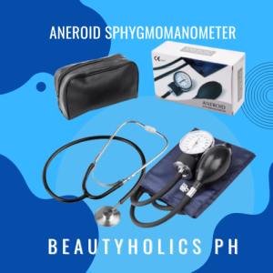Aneroid Sphygmomanometer Blood Pressure Measure Device Kit Cuff Stethoscope BP Monitor