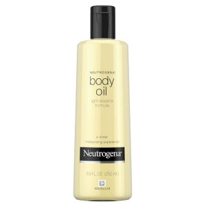 Neutrogena Body Oil 8.5oz – Light Sesame Formula for Radiant Smooth & Hydrated Dry Skin