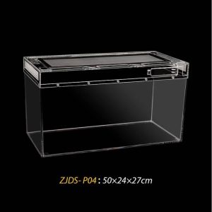 Reptile Enclosure Crystal Explosion Proof Glass Material 爬虫饲养缸