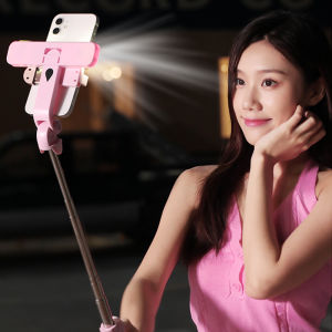 Musivi 100CM selfie stick with tripod and DUAL LED Light bluetooth remote control detachable led light selfie stick for cellphone Android selfie stick