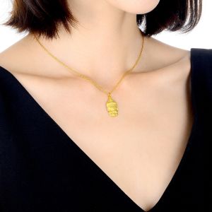 Chow Sang Sang 周生生 Cultural Blessings 999.9 24K Pure Gold Price-by-Weight 2.43g Gold Buddha Pendant 89234P