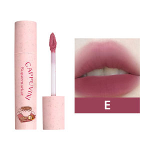 CAPPUVINI Lip Liner Pencil Matte Lipstick Nude Color Lipstick Matte LipLiner Pensil Bibir Lipstik Pensil Kontur Pena Waterproo