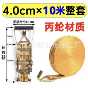 AE Dụng cụ buộc hàng bằng polypropylene hai móc của nhà sản xuất dụng cụ siết chặt hàng hóa dụng cụ siết hàng bằng ratchet có sẵn trong kho nhiều kích cỡ.