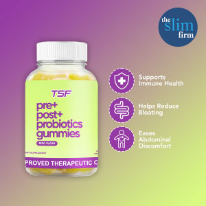 TSF Pre Pro Postbiotics Gummies | Sugar-Free | 60 Gummies