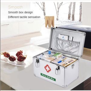 Large Capacity Medicine Box Multi Layer First Aid Kit Emergency Medicine Cabinet Storage Portable Family Emergency Kit Box