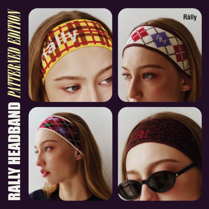 Rally Headband (Patterned edition) - ที่คาดผมทอลาย | Lazada Thailand