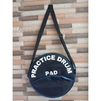 Drum Pad 6 Inch dan 10 Inch Tas Pad Drum Free Stick Drum 1 Set