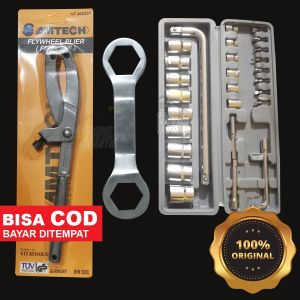 Paket hemat 3pcs Kunci Tracker CVT +Kunci Pulley 39x41+ kunci sock 27pcs