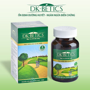 [HÀNG CHÍNH HÃNG] Combo 2 hộp Thuoc tiểu đường DK Betics 60 viên - Hỗ trợ kiểm soát và ổn định đường huyết  giảm nguy cơ biến chứng tiểu đường.