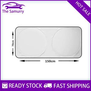 Samurry ✨Hot Sale✨ Car Sunshade Covers Cover Universal Windscreen Folding Visor Reflector Windshield Auto Window Sun Shade Protector Accessories