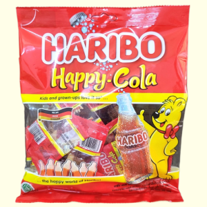 HARIBO + gói ĐỎ 200g + KẸO DẺO HƯƠNG COLA TỰ NHIÊN Happy Cola Jelly Candy (HALAL)
