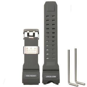 Gwg1000-1a1 Mudmaster Replacement Strap For Casio Mudmaster GWG1000 Watch Band With Stainless Steel Loop Waterproof Wristband