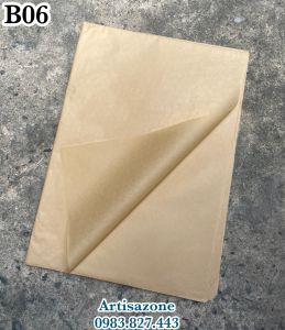 Tissue paper - Giấy làm hoa Pompom Gói hoa quà phông nền chụp ảnh (50cm x 70cm) - Số lượng 10 tờ/ 1 màu