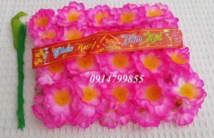 Bộ 10-50 Gói Bông Mai Đỏ Đào Trang Trí Tết Phong Cách Địa Trung Hải/Modern
