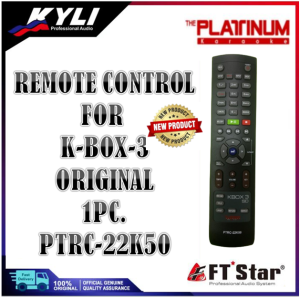 ORIGINAL REMOTE CONTROL FOR K-BOX 3 PTRC-22K50 PLATINUM