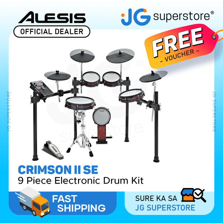 Alesis crimson deals drum kit