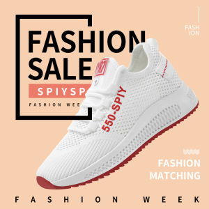 NDDshop รองเท้าผ้าใบสไตล์มินิมอล ดีเทลเรียบง่ายเกร๋กรุบเบาๆ ยืนหนึ่งในความทันสมัย ใส่ได้ทุกโอกาสไม่มีเอ้าท์