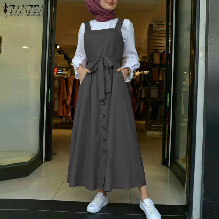 Pinafore 2025 dress muslimah