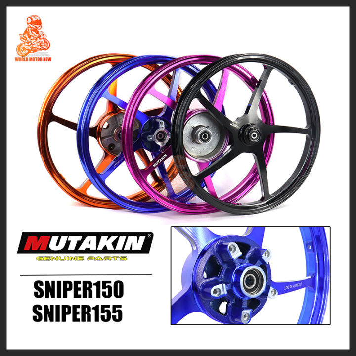 MUTAKIN 525 CNC Mags Sniper 150 Sniper 155 Front Disc 4 Holes Rear Disc ...