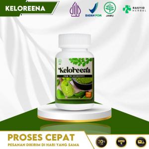 Keloreena 100% Original Ekstrak Daun Kelor - Isi 100 Kapsul
