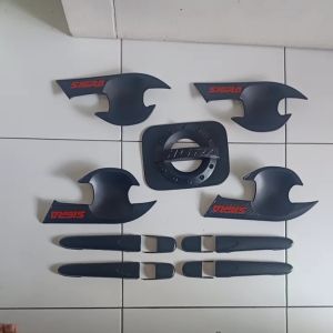 Paket Lengkap Cover Handle Outer Plus Tutup Bensin Sigra Limited Edition Hitam Doff