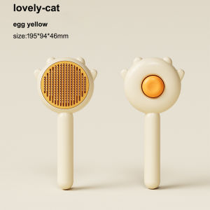 แปรงหวีผ้าเช็ดทำความสะอาดสัตว์เลี้ยงขนขนแมวสำหรับสัตว์เลี้ยงหวีสำหรับแมวหวีตกแต่งขนสัตว์เลี้ยงแปรงขนสัตว์เลี้ยงใช้การดูแลประจำวันสัตว์เลี้ยงหวีแปรงเข็มมีกาวทำจากเรซิน