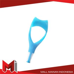 MallMainan-K172 Alat Bantu Aplikator Maskara 3 IN 1 Eyelash Template Cetakan Maskara Helper Make Up