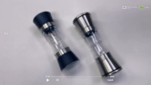 Manual Double Head Grinder Large Capacity Stainless Steels Kitchen Tool For Freshing Herb Pepper Salt Seasoning