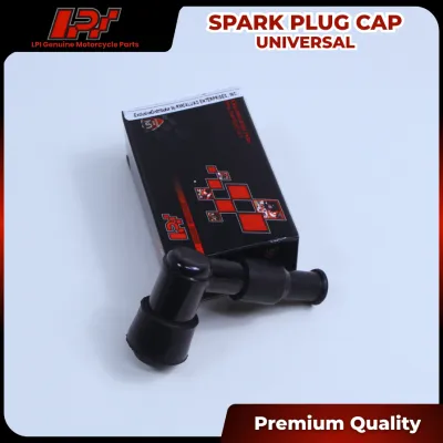 LPI Spark Plug Cap for Motorcycles – Durable Ignition Connector Heat-Resistant Cap & Universal