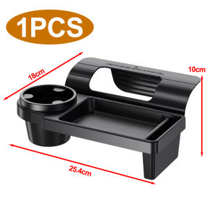 【WOKEN】3-IN-1 Multifunctional Car Storage Box with Cup Holder Drink Holder Car Side Door Window Phone Slot Hanging Car Storage Rack